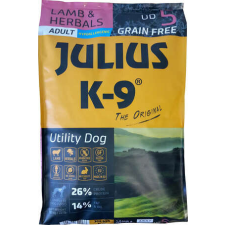 Julius-K9 GF Hypoallergenic Utility Dog Adult Lamb &amp; Herbals 340 g kutyaeledel