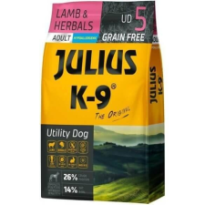 Julius-K9 GF Hypoallergenic Utility Dog Adult Lamb & Herbals 10 kg kutyaeledel