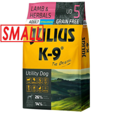 Julius-K9 GF Hypoallergenic Utility Dog Adult Small Lamb & Herbals 10 kg kutyaeledel