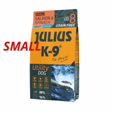 Julius-K9 GF Hypoallergenic Utility Dog Adult Small Salmon & Spinach 10 kg kutyaeledel