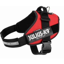 Julius-K9 IDC piros powerhám kutyáknak (40-70 kg, 82-112 cm) nyakörv, póráz, hám kutyáknak