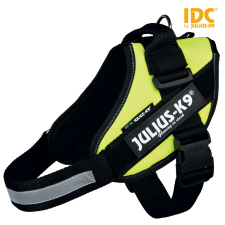 Julius-K9 IDC®-Powerhám - neonzöld 1 L 63-85 cm/50 mm 14857 nyakörv, póráz, hám kutyáknak