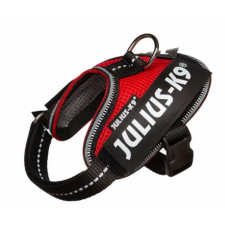 Julius-K9 JK9 IDC POWAIR kutyahám felirattal, méret 3XS piros nyakörv, póráz, hám kutyáknak