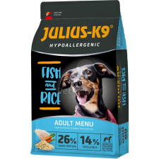 Julius-K9 Julius-K9 Hypoallergenic Adult - Fish & Rice 12 kg kutyaeledel