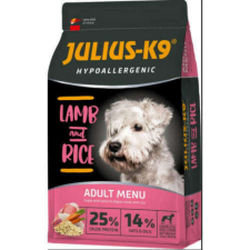 Julius-K9 JULIUS K-9 HighPremium SMALL 12kg ADULT Hypoallergenic LAMB&Rice kutyaeledel