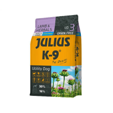 JULIUS-K9 PETFOOD JULIUS-K9 3kg Utility Dog Hypoallergenic Lamb,herbals Puppy (bárány,gyógynövény) száraztáp - Kölyök kutyák részére (3kg) kutyaeledel