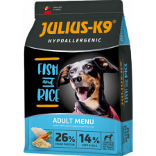 JULIUS-K9 PETFOOD JULIUS K-9 12kg Adult Small Hypoallergenic (hal,rizs) száraztáp - Ételallergiás felnőtt kutyák részére kutyaeledel