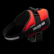  Julius K-9 IDC® Powerhám felirattal, méret 3 piros nyakörv, póráz, hám kutyáknak