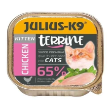Julius K-9 Julius-K9 Cat Terrine Kitten Chicken - nedveseledel (csirke) kölyök macskák részére (100g) macskaeledel
