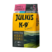 Julius K-9 Julius-K9 Utility Dog Grain Free Adult Lamb & Herbals 3kg kutyaeledel