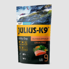 Julius K-9 Utility Dog Hypoallergenic Salmon,spinach Adult (lazac,spenót) száraztáp - Felnőtt kutyák részére (340g) kutyaeledel