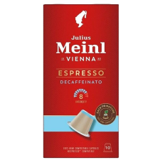 JULIUS MEINL Espresso Decaffeinato Komposztálható (10x 5.6 g / doboz) kávé
