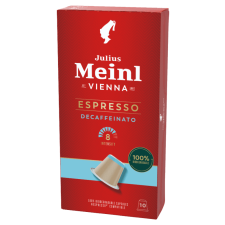 JULIUS MEINL Komposztálható kapszulák Inspresso Espresso Decaf kávé