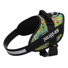JuliusK9 IDC® Kutyahám, 14 - 25 Kg-os kutyák számára - M / Méret 0 - daycare nyakörv, póráz, hám kutyáknak