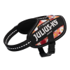 JuliusK9 IDC® Kutyahám, 2 – 5 Kg-os kutyák számára – 2XS / Baby 2 - Rózsaszín virágos