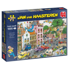 Jumbo 1000 db-os puzzle - Jan Van Haasteren - Péntek 13 (19069) puzzle, kirakós