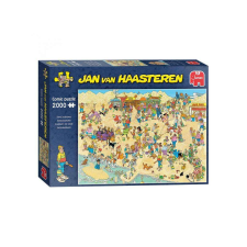 Jumbo Jan van Haasteren kirakós - Homokszobrok, 2000st. puzzle, kirakós