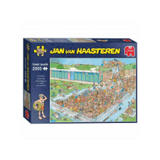 Jumbo Jan van Haasteren Puzzle - Teltház a medencében - 2000 db puzzle, kirakós