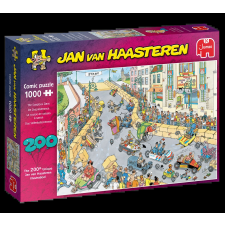 Jumbo puzzle Jan van Haasteren gokartverseny 1000 darabos puzzle, kirakós