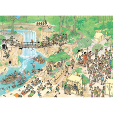 Jumbo Puzzle - Kaland a dzsungelben 1000 darab puzzle, kirakós