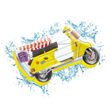 Jumbo Sárga rolleres matrac strandjáték