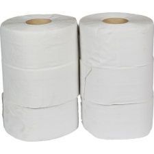  Jumbo WC-papír 2 rétegű, 19 cm, 105 m, 75% fehér, 6 tekercs higiéniai papíráru
