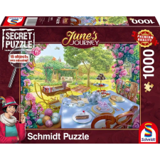 Junes Journey: Teázás a kertben 1000 darabos kirakó puzzle, kirakós