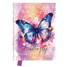 Junior Emlékkönyv JUNIOR Butterfly szív alakú lakattal gyermek- és ifjúsági könyv