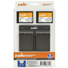Jupio készlet 2x BLX-1 2280mAh Akkumulátor + USB Dual Charger OM rendszerhez digitális fényképező akkumulátor