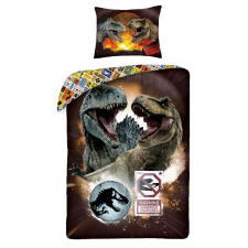 Jurassic World Dangerous Creatures ágyneműhuzat 140×200cm, 70×90 cm lakástextília