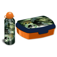 Jurassic World Dominion szendvicsdoboz + alumínium kulacs szett babaétkészlet