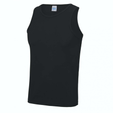 Just Cool Férfi Just Cool JC007 Cool vest -M, Jet Black atléta, trikó