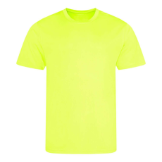 Just Cool JC001 környakas sport férfi póló Just Cool, Electric Yellow-L