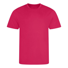 Just Cool JC001 környakas sport férfi póló Just Cool, Hot Pink-2XL