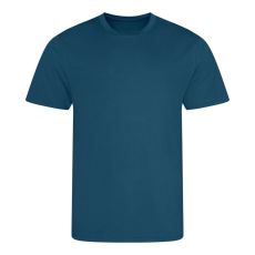 Just Cool JC001 környakas sport férfi póló Just Cool, Ink Blue-XS