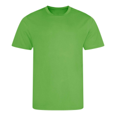Just Cool JC001 környakas sport férfi póló Just Cool, Lime Green-3XL