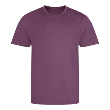 Just Cool JC001 környakas sport férfi póló Just Cool, Plum-2XL férfi póló