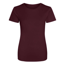 Just Cool JC005 környakas Női sport póló Just Cool, Burgundy-M női póló