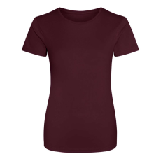 Just Cool JC005 környakas Női sport póló Just Cool, Burgundy-S