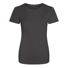 Just Cool JC005 környakas Női sport póló Just Cool, Charcoal-XS