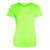 Just Cool JC005 környakas Női sport póló Just Cool, Electric Green-XS
