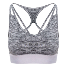 Just Cool JC019 GIRLIE CROSS BACK CROP TOP L munkaruha