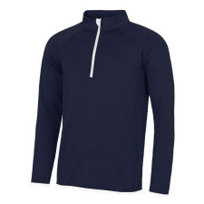 Just Cool JC031 MEN&#039;S COOL 1/2 ZIP SWEAT L munkaruha