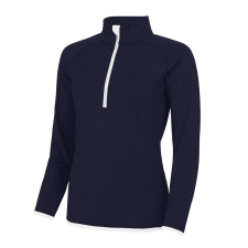 Just Cool JC036 WOMEN&#039;S COOL 1/2 ZIP SWEAT XL munkaruha