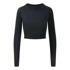 Just Cool JC039 WOMEN'S LONG SLEEVE CROP T L munkaruha