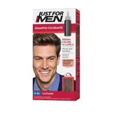 Just For Men Shampoo Colorante férfi hajszínező gél, barna H-30 hajfesték, színező
