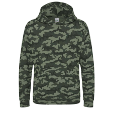 Just Hoods AWJH014J KIDS CAMO HOODIE XL gyerek pulóver, kardigán