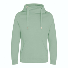 Just Hoods AWJH021 CROSS NECK HOODIE L munkaruha