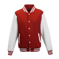 Just Hoods AWJH043 VARSITY JACKET M