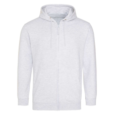 Just Hoods cipzáros kapucnis férfi pulóver AWJH050, Ash-L